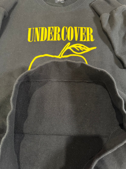 Undercover Black Smile Apple Sweatshirt Size M