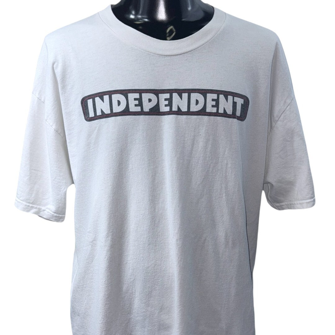 INDEPENDENT Logo T-Shirt White Size XL