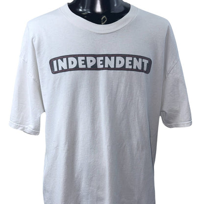 INDEPENDENT Logo T-Shirt White Size XL