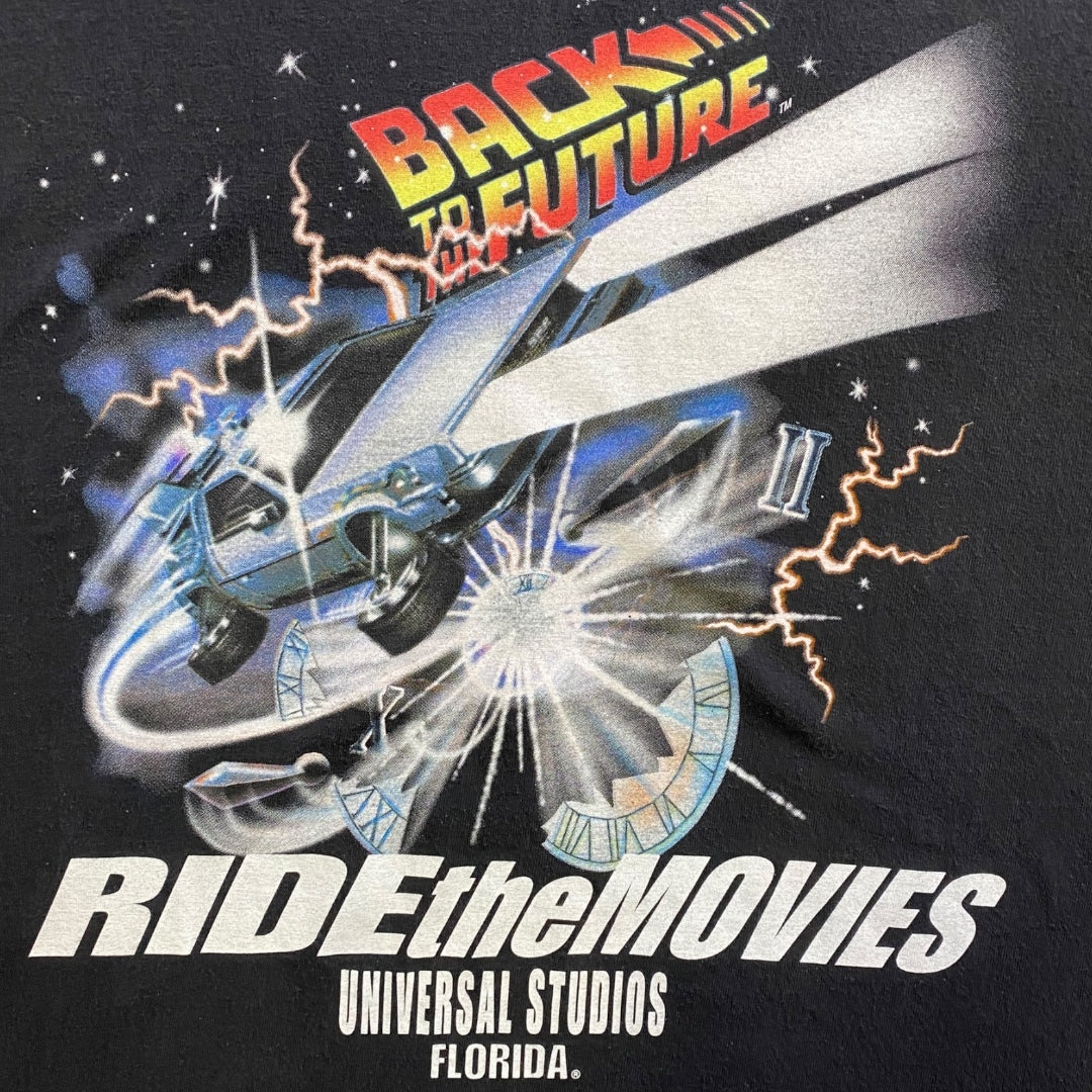 BACK TO THE FUTURE 90s Vintage Movie T-Shirt Size XL