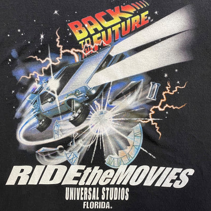 BACK TO THE FUTURE 90s Vintage Movie T-Shirt Size XL