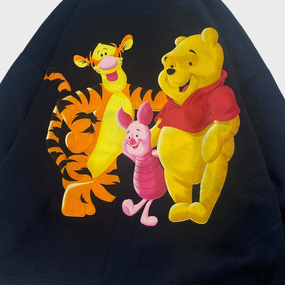 Pooh 90s Sweatshirt Black Size L