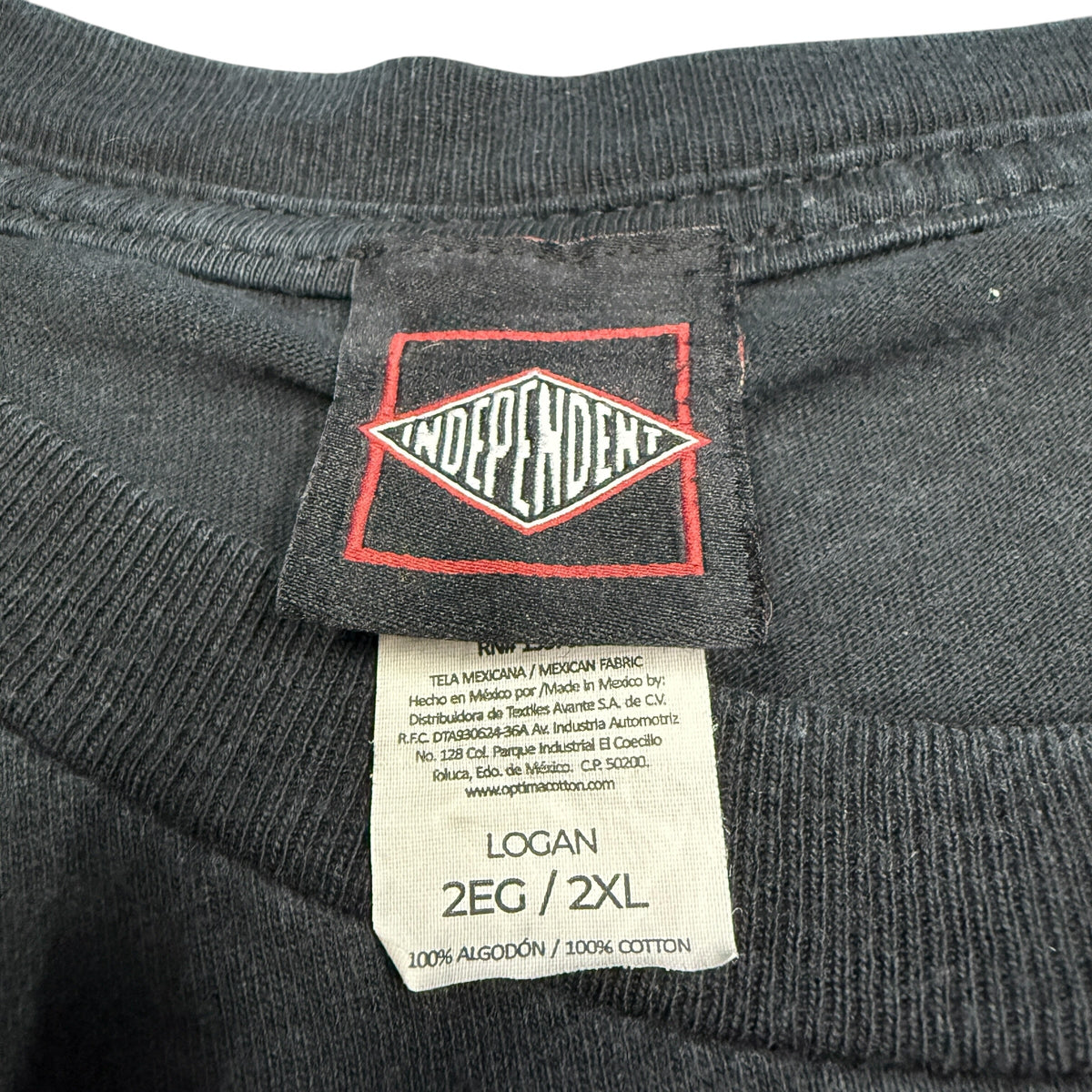INDEPENDENT Vintage Skate Bar Logo T-Shirt Size 2XL