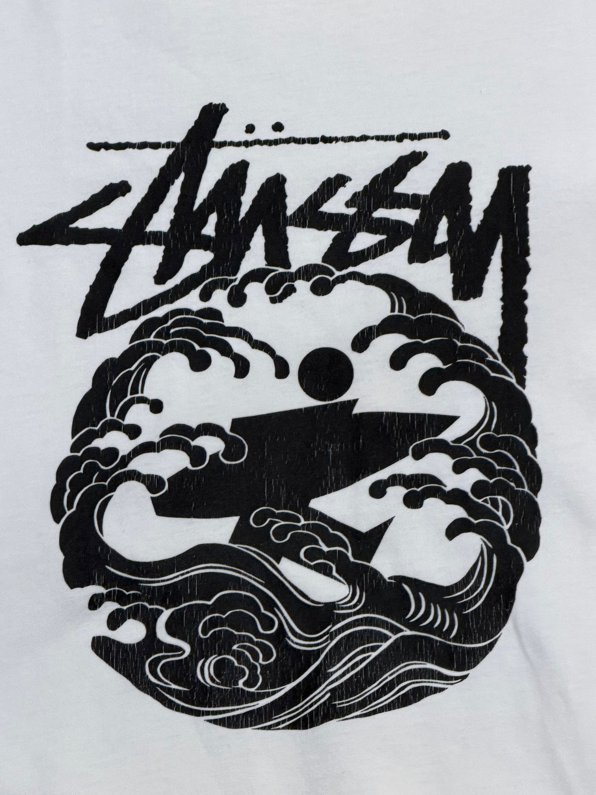 STUSSY x Sasquatchfabrix Hagure Mono T-Shirt White Size L