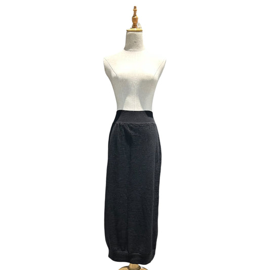 COMME des GARCONS 89AW Vintage Wool Skirt Black Size FREE
