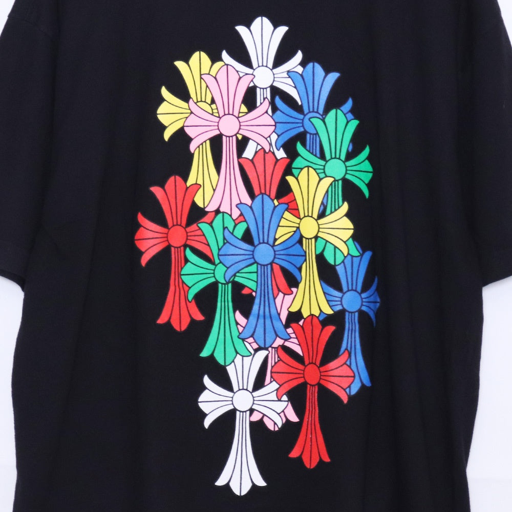 CHROME HEARTS Multi-Color Cemetery T-Shirt Black Size XL