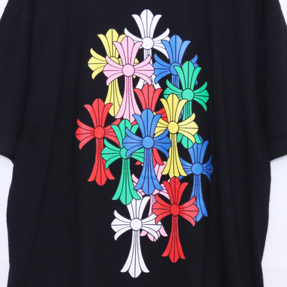 CHROME HEARTS Multi-Color Cemetery T-Shirt Black Size XL