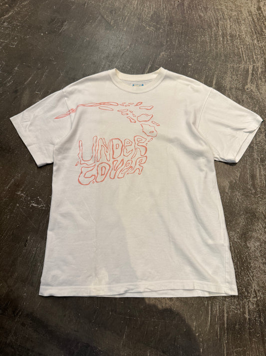 Undercover 02SS T-Shirt White Cotton Size M