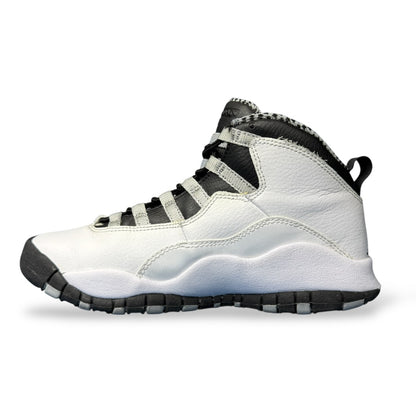 Nike 10 Steel Air Jordan Sneakers Black x White