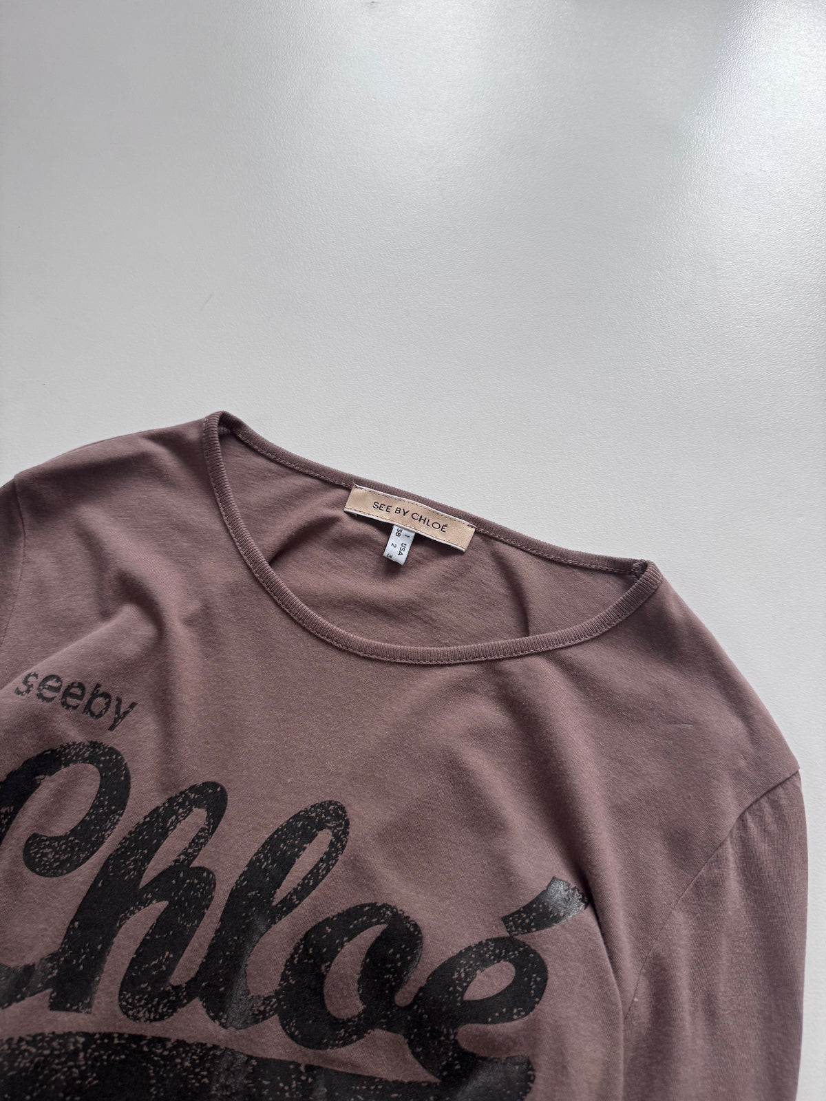 See by Chloé Long Sleeve Shirt Purple