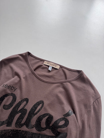 See by Chloé Long Sleeve Shirt Purple