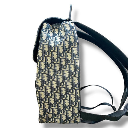 Dior Gray Gallop Oblique Jacquard Backpack Size F
