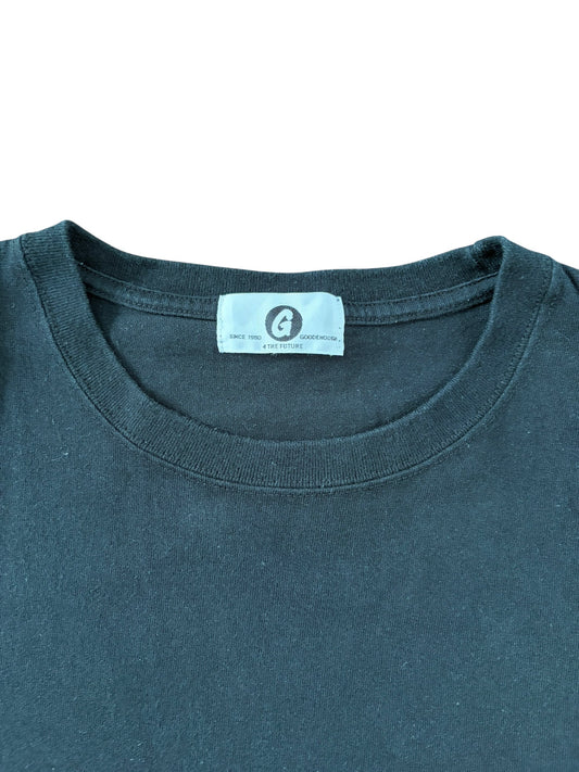GOODENOUGH 90s-00s Vintage Monotone Border T-Shirt Size M
