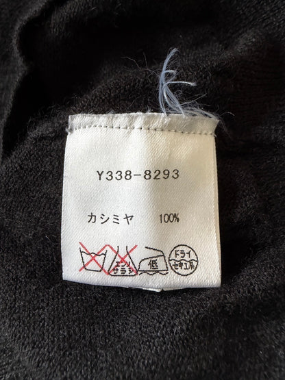 Yves Saint Laurent 2000s Cashmere Deep Sweater Black Size M