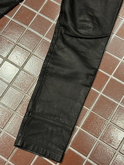 UNDERCOVER leather pants 90s vintage leather pants archive piece Size US 32