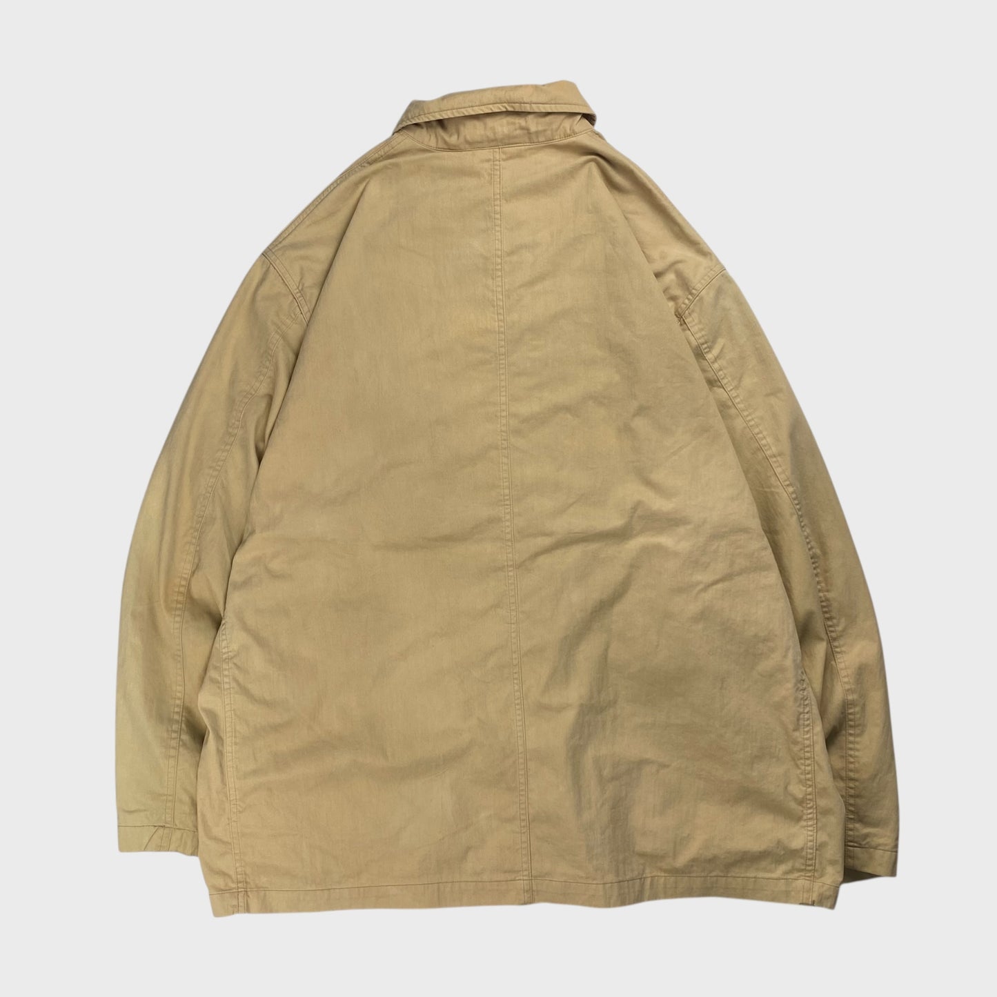 POLO by Ralph Lauren Beige Mid-Length Hunting Jacket Size XL
