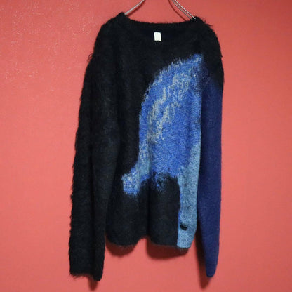 SHINYAKOZUKA 25AW Sir, PENGUIN Alpaca Mohair Knit Size S