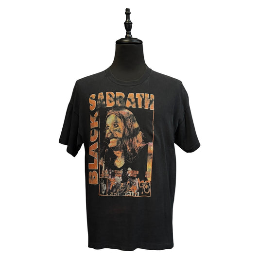 BLACK SABBATH 90s Ozzfest '98 Ozzy Photo T-Shirt Size XL