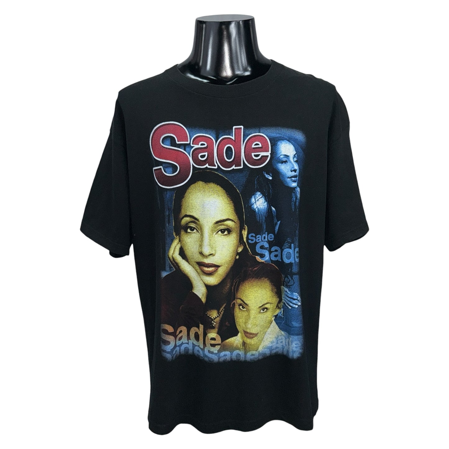 SADE 00s "LOVERS ROCK TOUR" Multi Photo Rap Tee Size XL