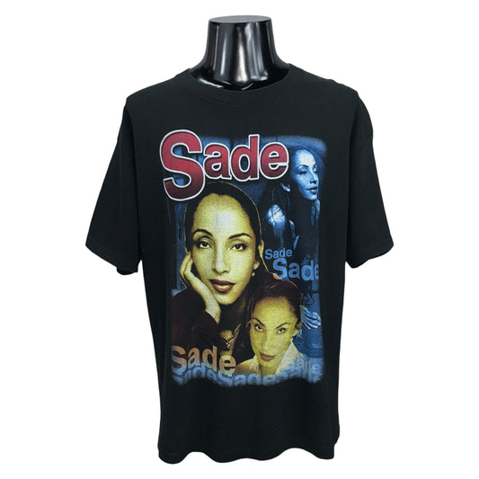 SADE 00s "LOVERS ROCK TOUR" Multi Photo Rap Tee Size XL