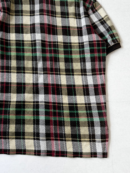 POLO by Ralph Lauren Cotton Check Design Polo Shirt Size S