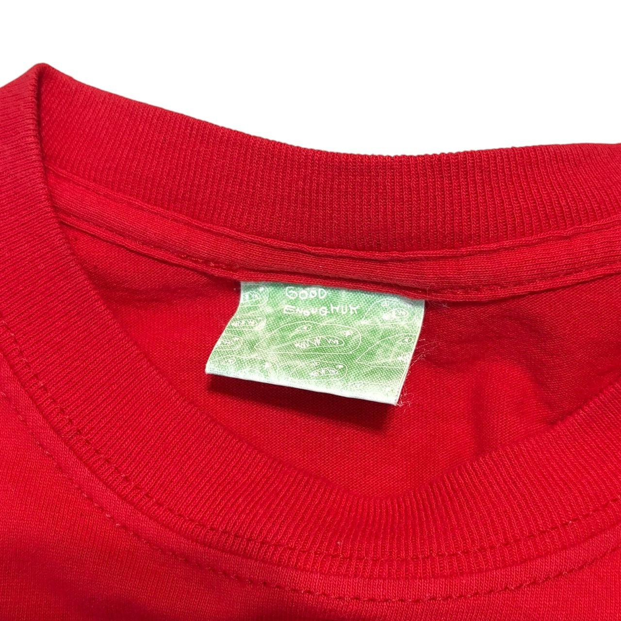 Japanese Brand GOODENOUGHUK Red Skull S/S Tee Size M