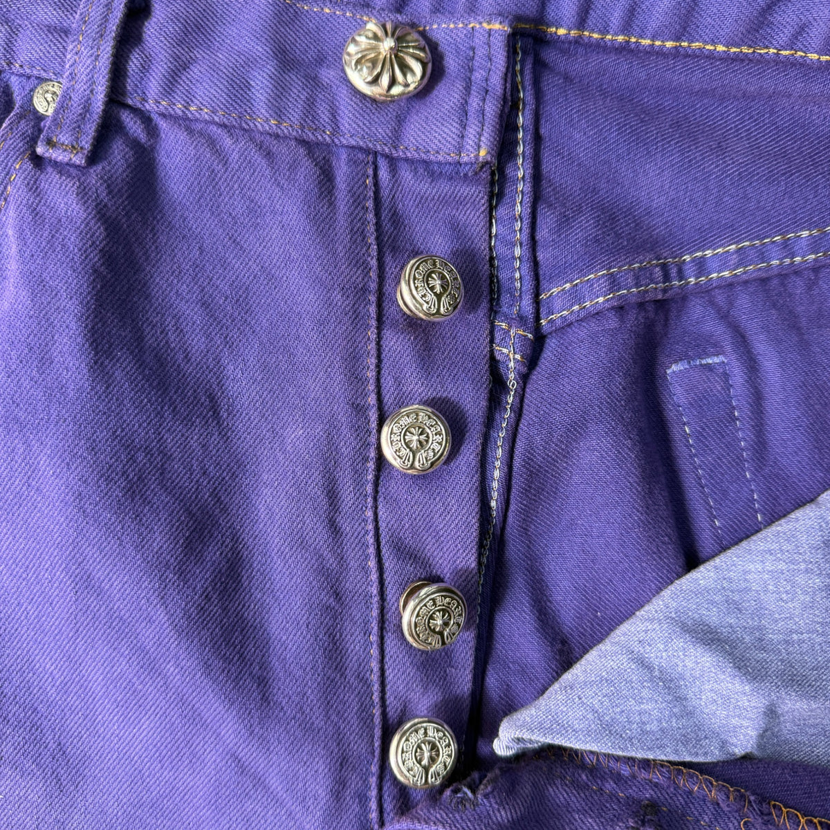 Chrome Hearts CHROME HEARTSxLEVI'S Denim Pants Size 32