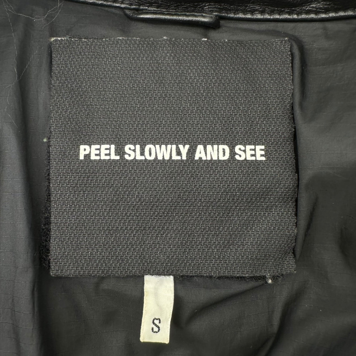 Bape A BATHING APE 00s Racoon Fur Down Jacket Blk Size S