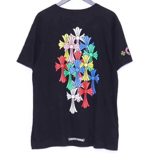 CHROME HEARTS Multi Color Cemetery T-Shirt Black Size L