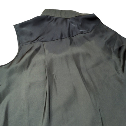sacai 24SS Fabric Combo Military Blouse Khaki Size 1