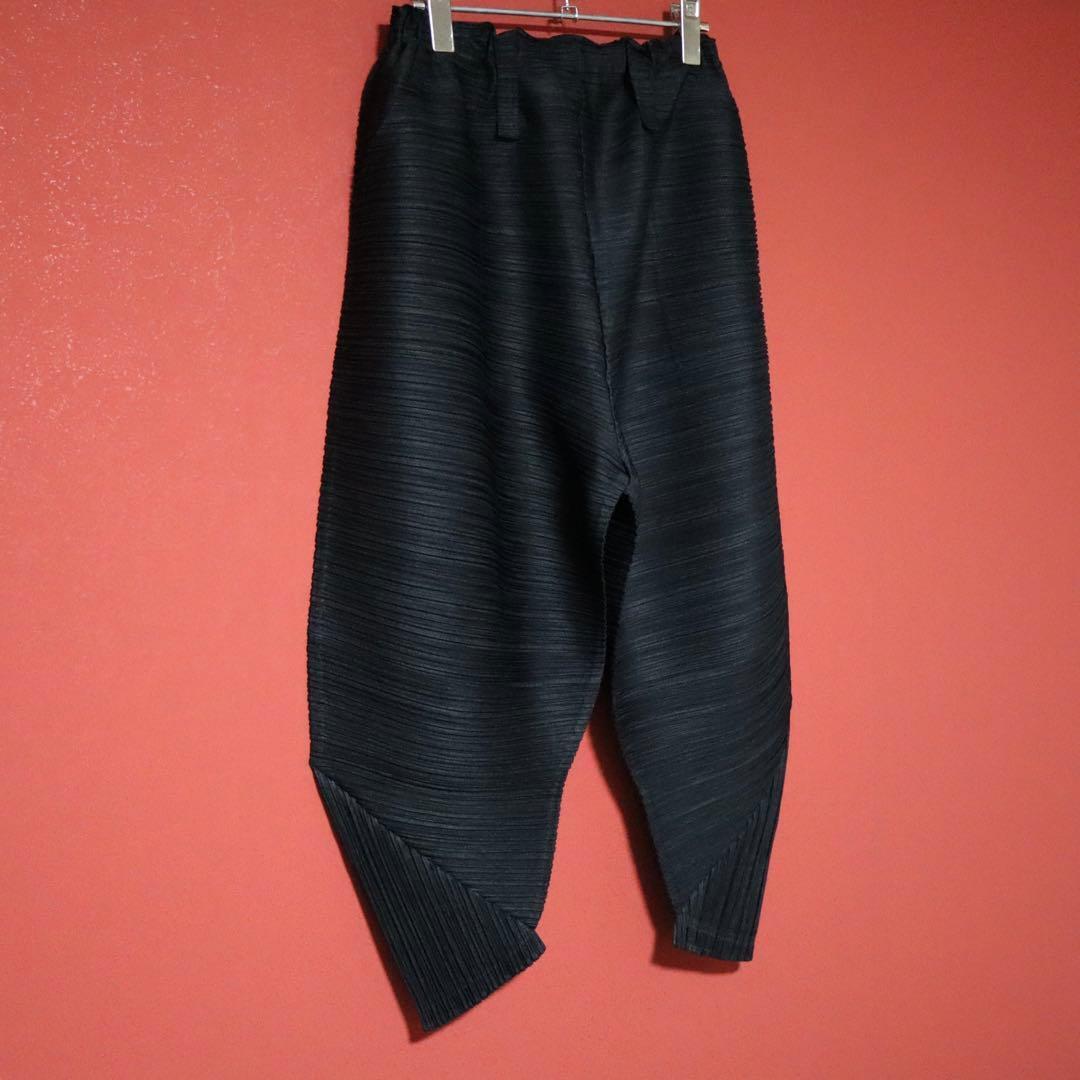 PLEATS PLEASE Sarouel Pleated Tapered Pants Size 3