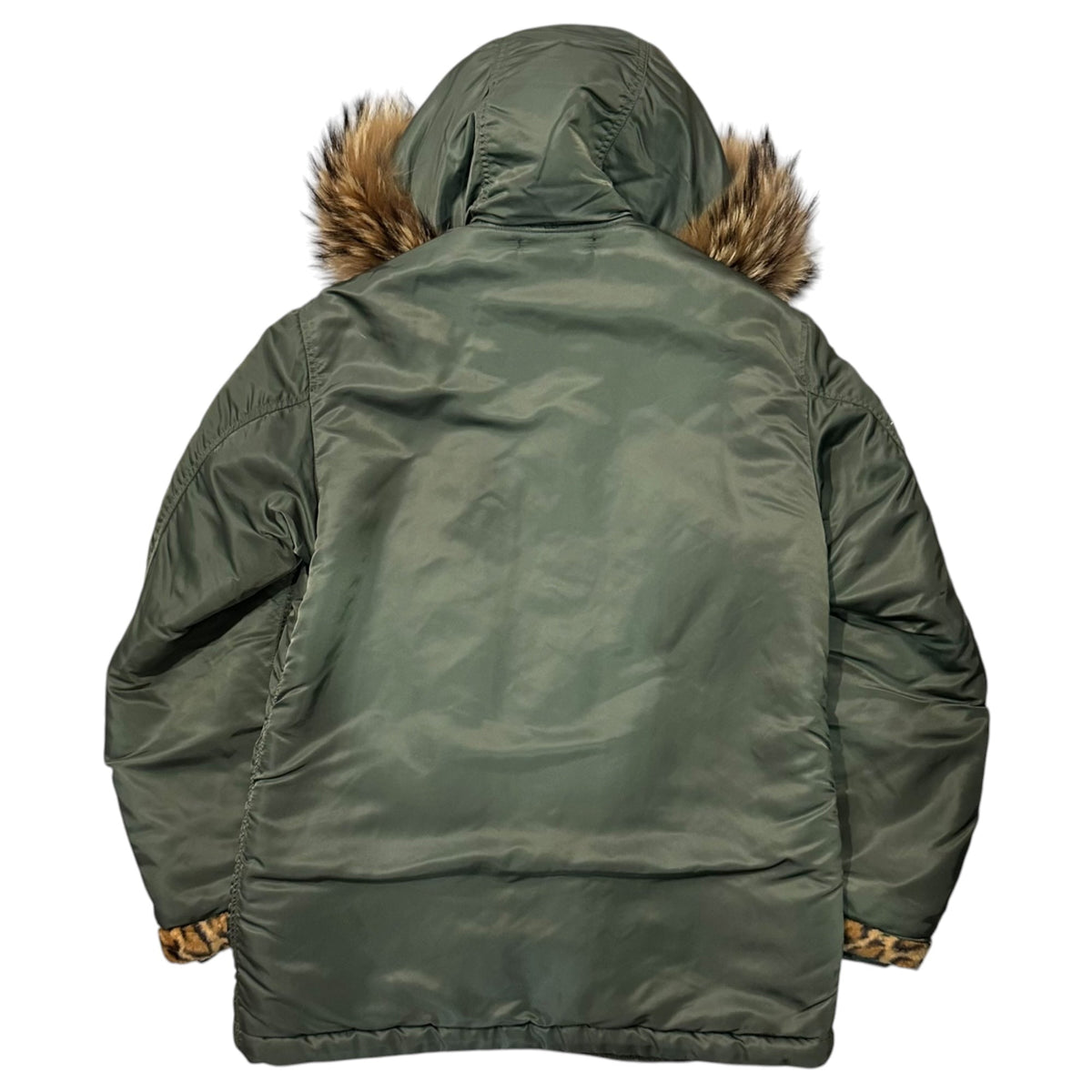 WTAPS 10AW N-3B Fur Military Jacket Khaki Size M
