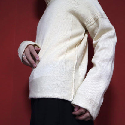 Jean Paul GAULTIER HOMME Panel Turtleneck Size 48