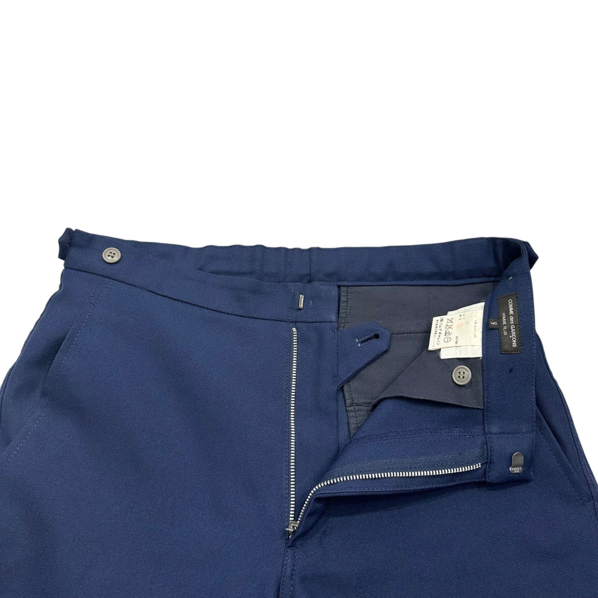 COMME des GARCONS HP 99AW Stitch Souvenir Pants Navy Size S