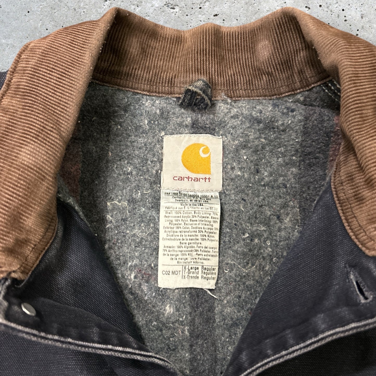 Carhartt chore coat madeinusa Size XL