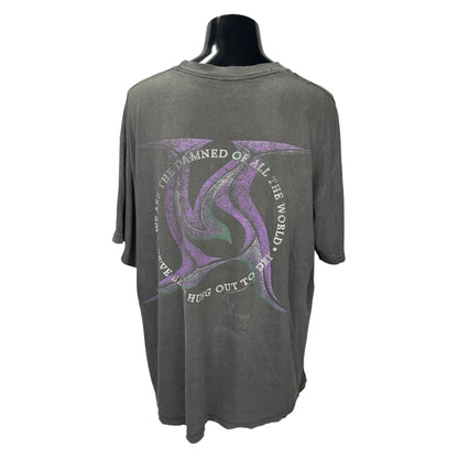 MEGADETH 90s "HUNG OUT TO DRY" Vintage T-Shirt Size XL
