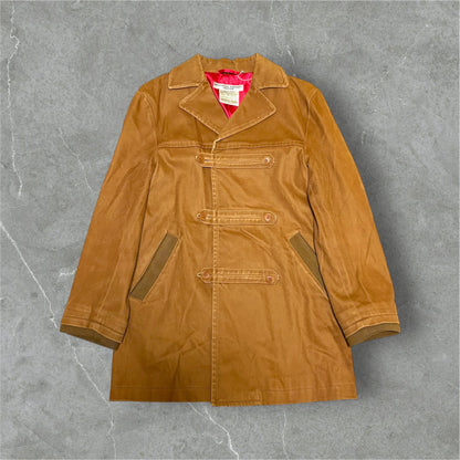 KATHARINE HAMNETT LONDON 90s Cotton Half Coat Size M