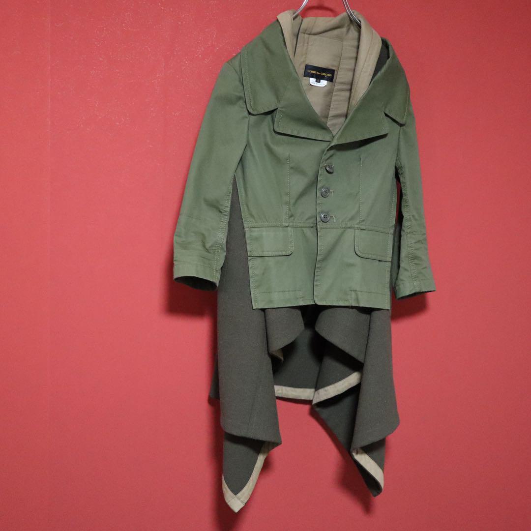 Comme des Garcons 09AW Wonderland Reconstructed Coat Size S