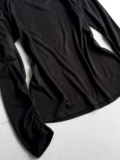 TORNADO MART Glitter Stripe Long Sleeve Shirt