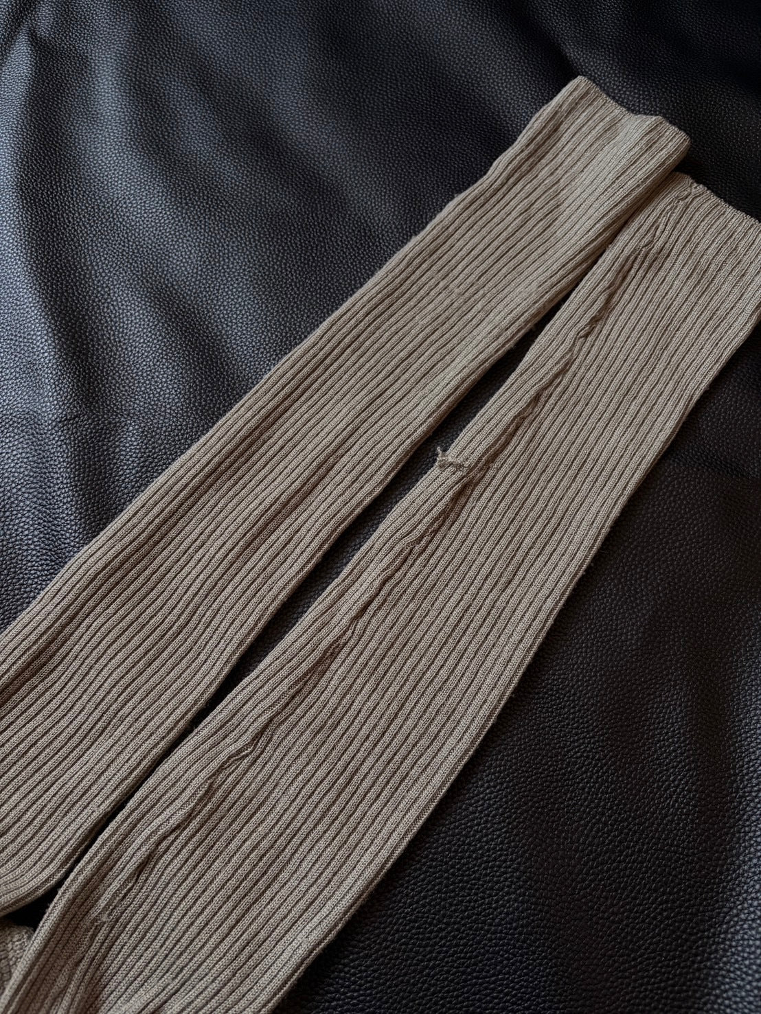 Rick Owens AW05 Merino Wool Draped Wrap Cardigan