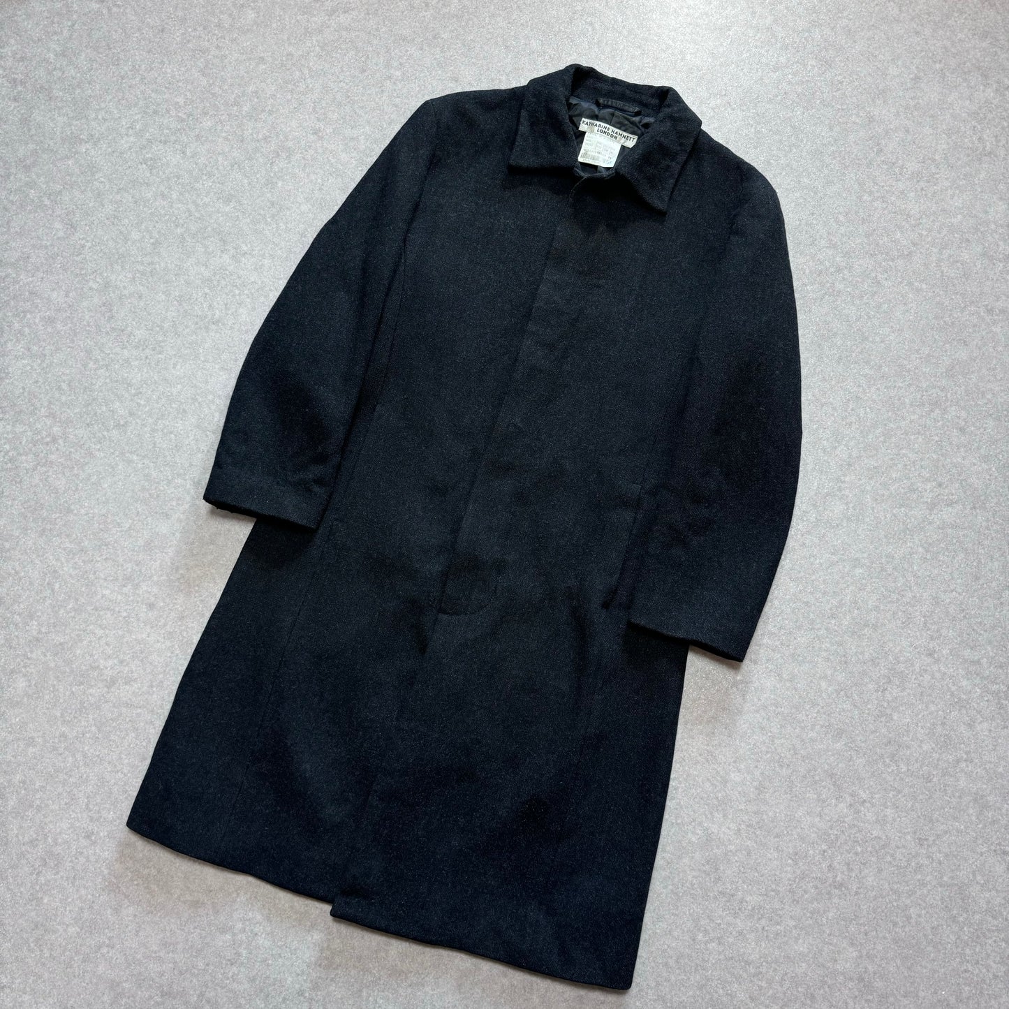 Katharine Hamnett London Black Long Sleeve Shirt Size M