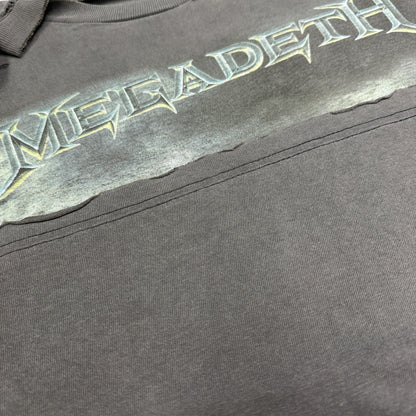 MEGADETH 90s "HUNG OUT TO DRY" Vintage T-Shirt Size XL