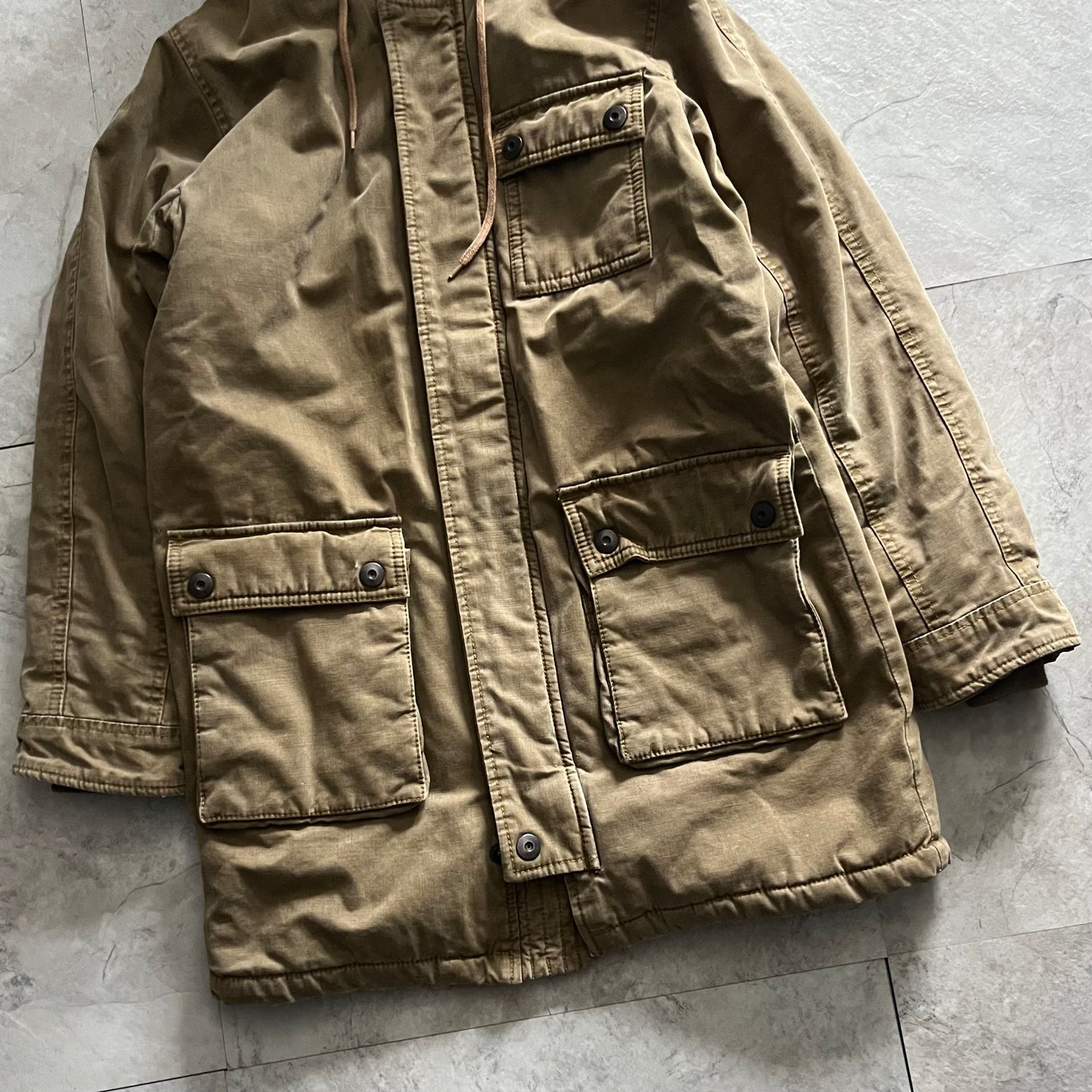 Johnbull Brown Fur Jacket Size F