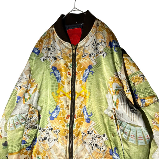 phenomenon Bubble Scarf Bomber Jacket Multi Size XXL