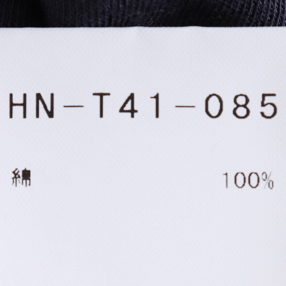 YOHJI YAMAMOTO BLACK SCANDAL Message Gray Navy T-Shirt Size 3