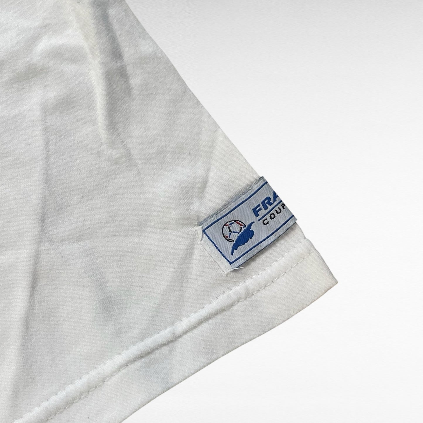 France 98 90s Short Sleeve T-Shirt White Size L
