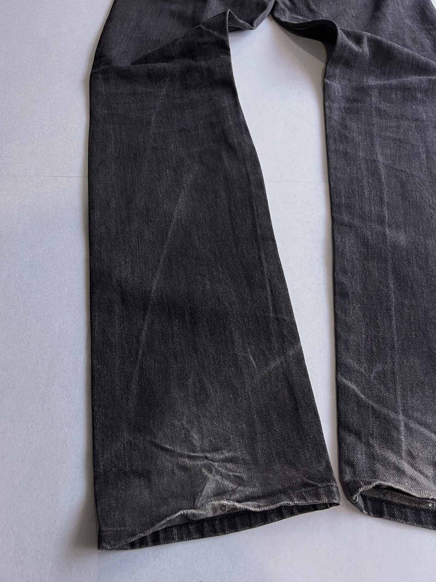 Evisu Black Denim Jeans Size 32