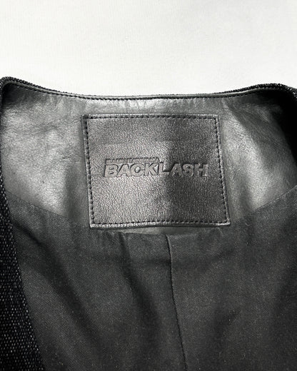 Isamu Katayama Backlash Black L/W 5B Trimmed Vest Size M