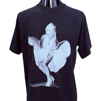 MARILYN MONROE 90s "SEVEN YEAR ITCH" Faded Black Size L