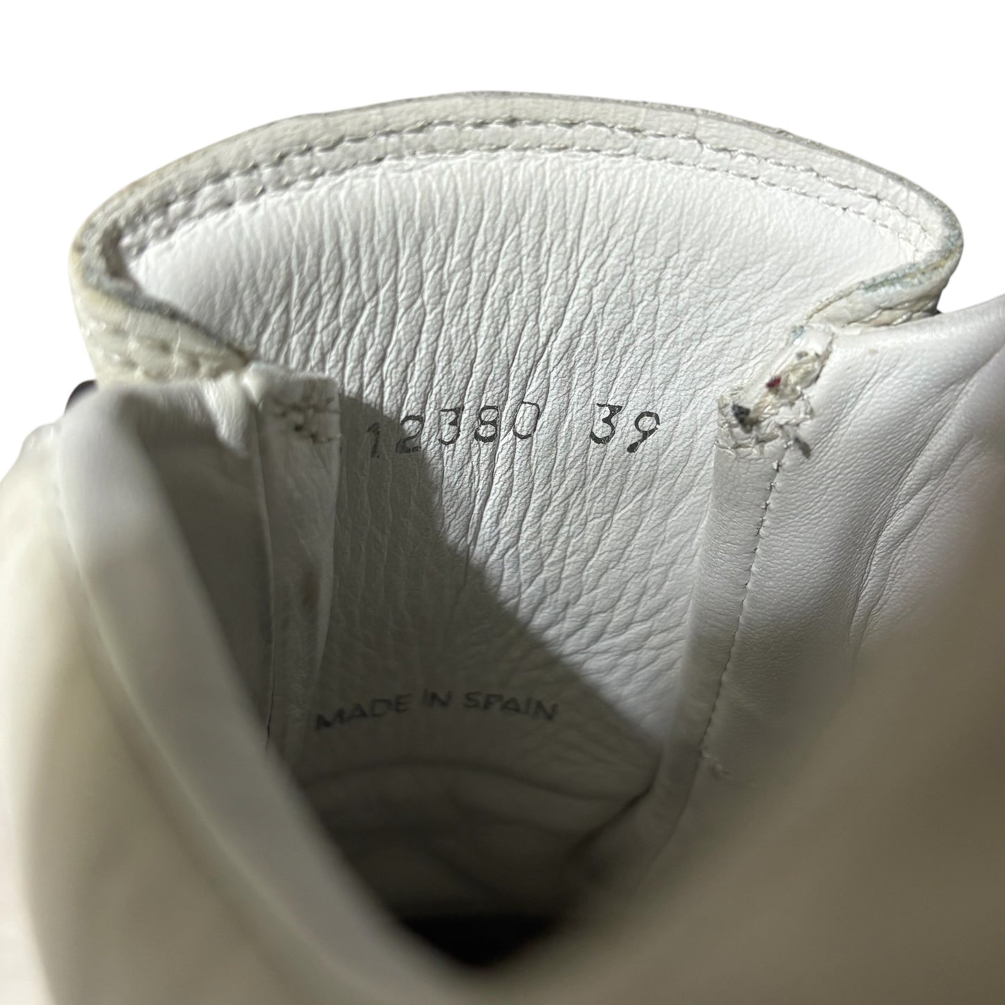Vintage Balenciaga Arena Low White Sneakers Size EU 39